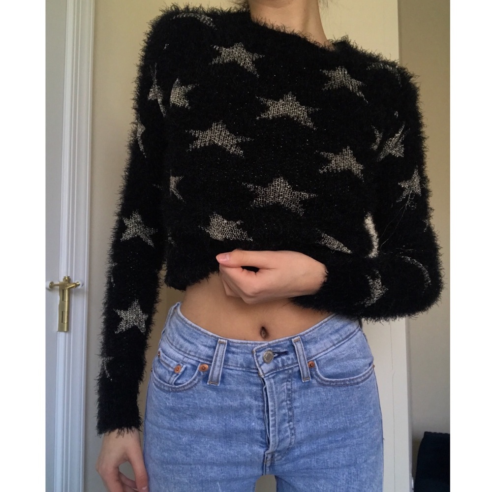 Long sleeve star sweater